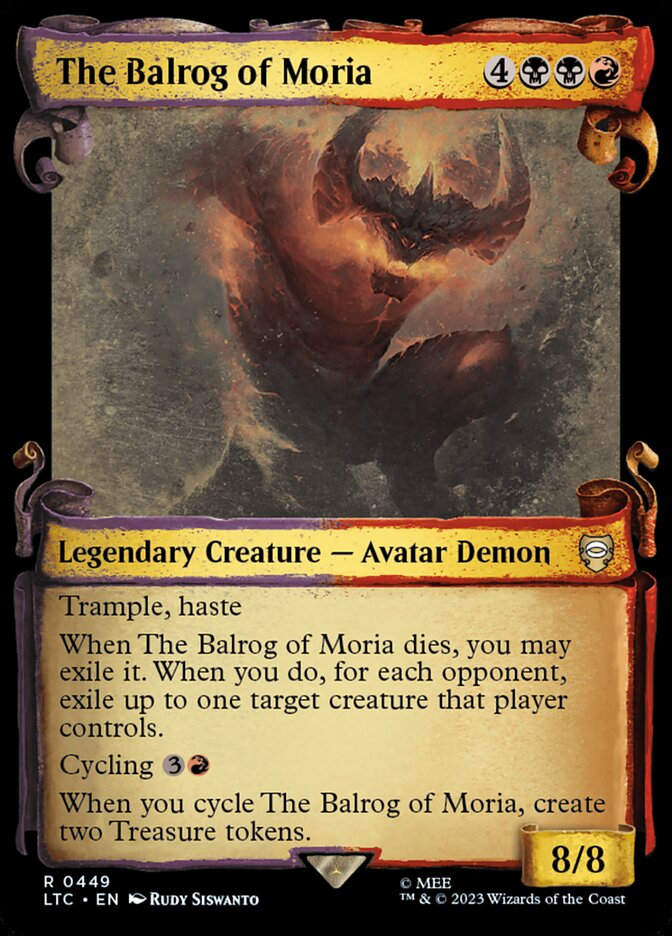 The Balrog of Moria (LTC) (449) / Showcase
