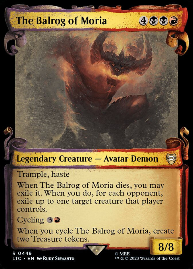 The Balrog of Moria (LTC) (449) / Showcase