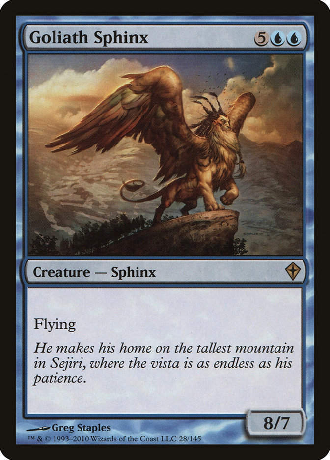 Goliath Sphinx (wwk)