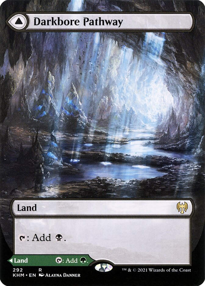 Darkbore Pathway // Slitherbore Pathway (KHM) (292) / Borderless