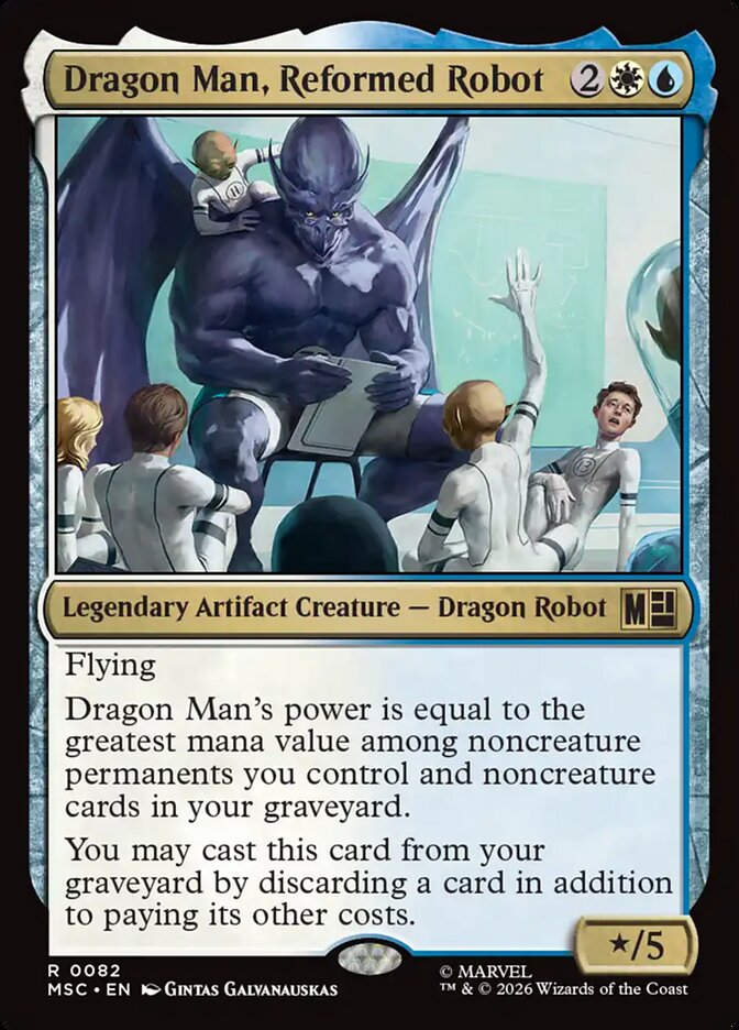 Dragon Man, Reformed Robot (MSC) (82)
