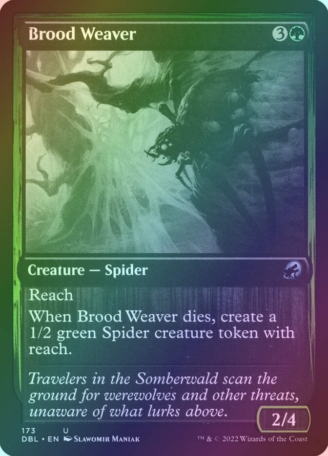 Brood Weaver (DBL) (173) / Foil