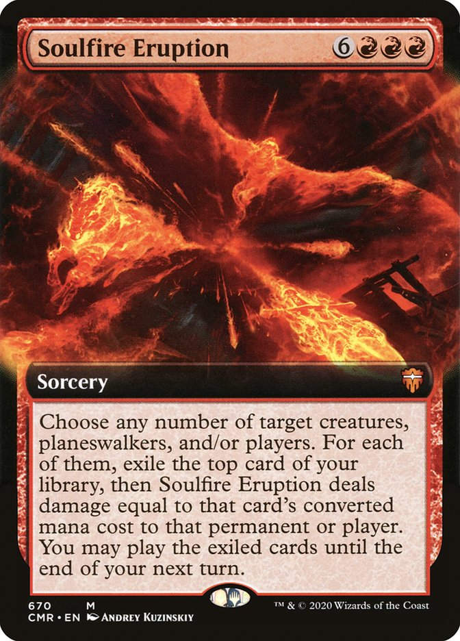 Soulfire Eruption (CMR) (670) / Extended Art