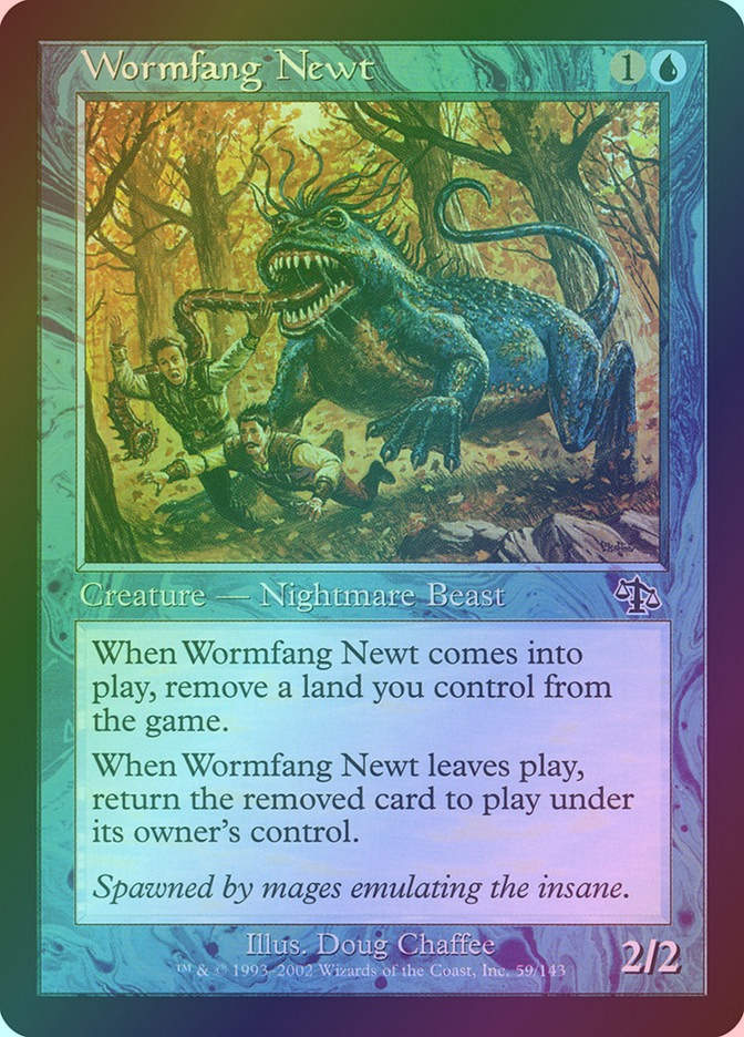 Wormfang Newt (JUD) (59) / Foil