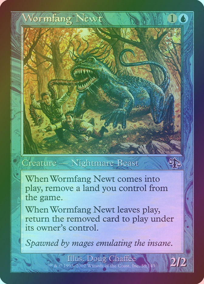 Wormfang Newt (JUD) (59) / Foil