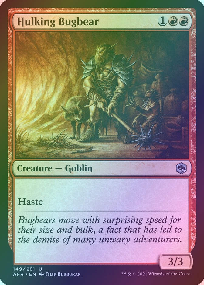 Hulking Bugbear (AFR) (149) / Foil