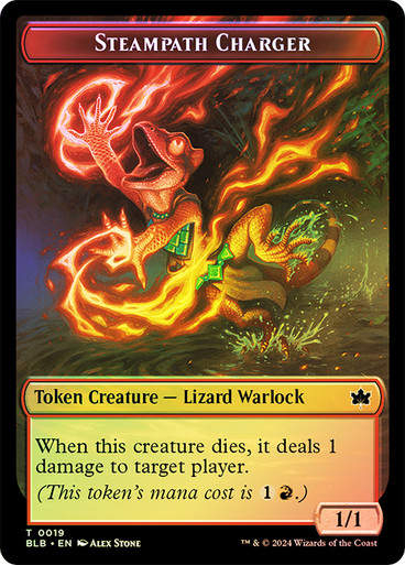 Steampath Charger (tblb) (19) // Treasure (tblb) (29)