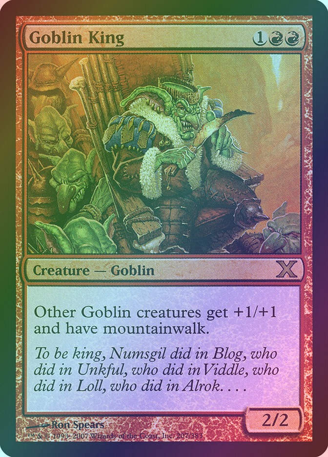 Goblin King (10E) (207★) / Foil