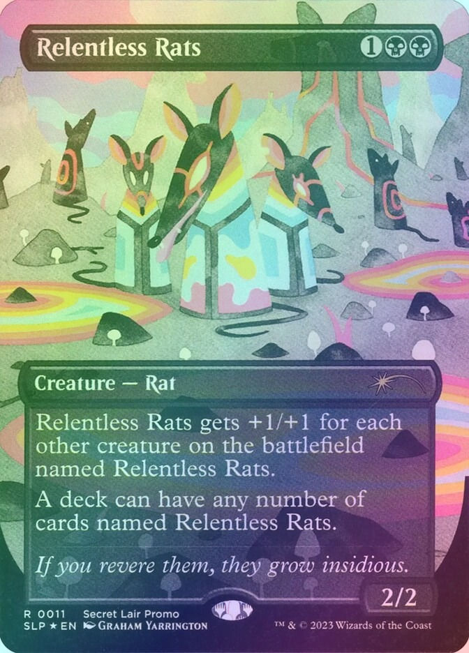 Relentless Rats (SLP) (11) / Foil