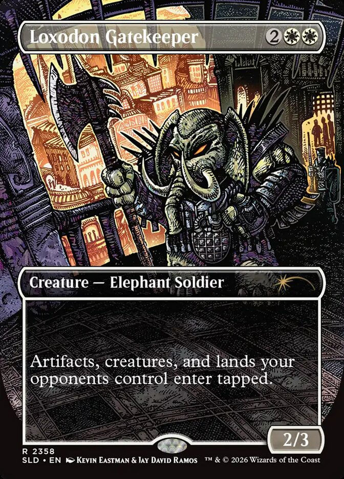Loxodon Gatekeeper (SLD) (2358) / Borderless