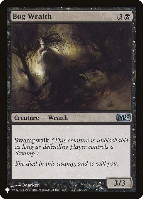 Bog Wraith (PLST) (M10-86)