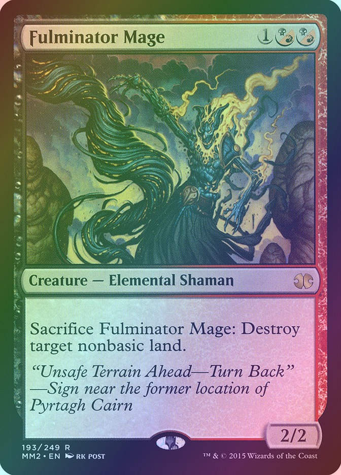 Fulminator Mage (MM2) (193) / Foil