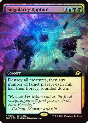 Singularity Rupture (EOE) (398) / Buy-a-Box / Foil