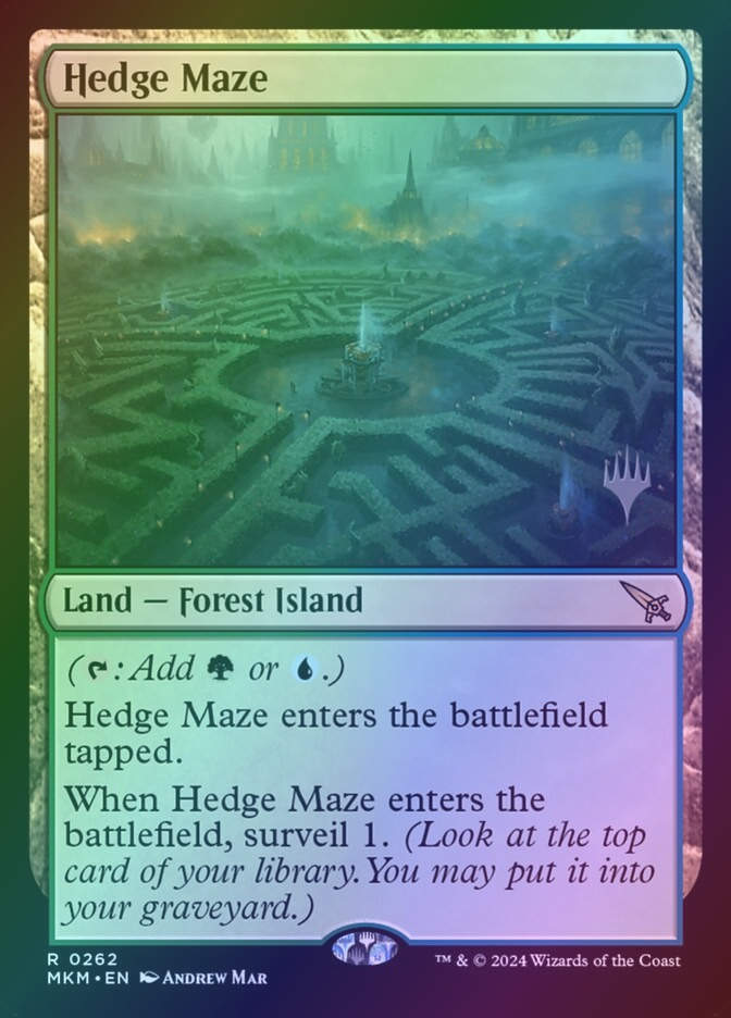 Hedge Maze (PMKM) (262p) / Foil