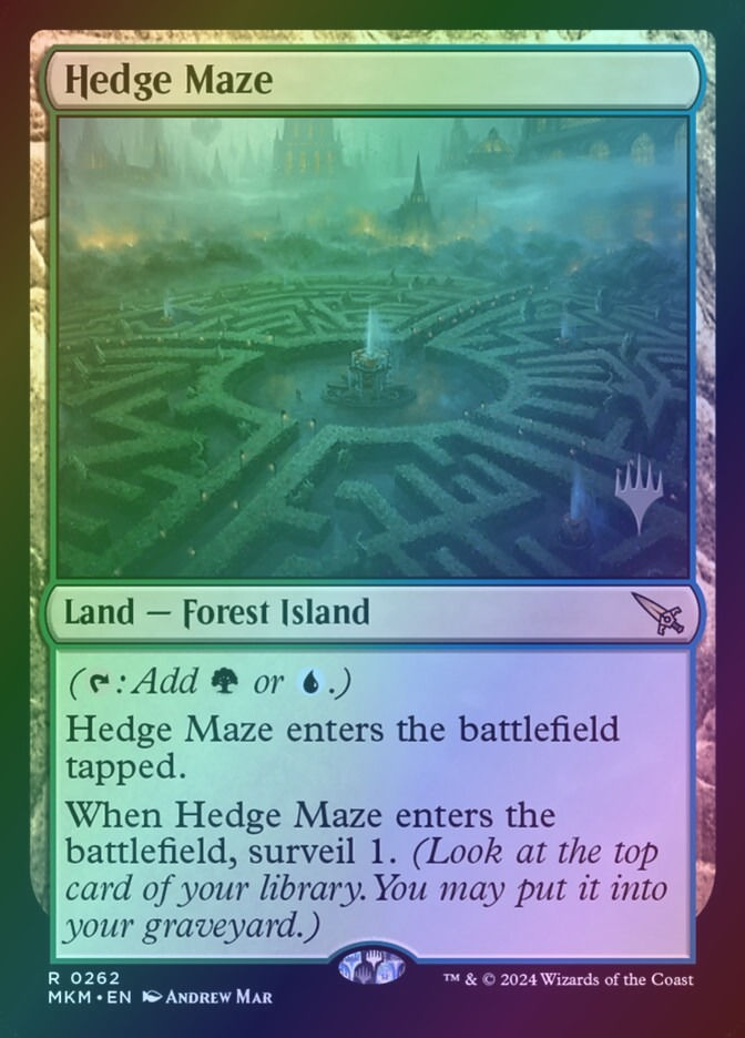 Hedge Maze (PMKM) (262p) / Foil