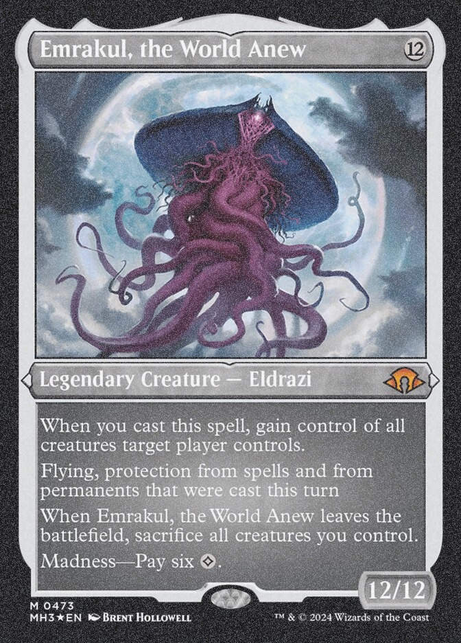 Emrakul, the World Anew (MH3) (473) / Foil Etched
