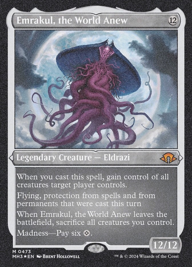 Emrakul, the World Anew (MH3) (473) / Foil Etched