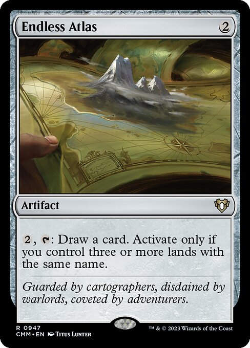 Endless Atlas (cmm) (Commander Deck)