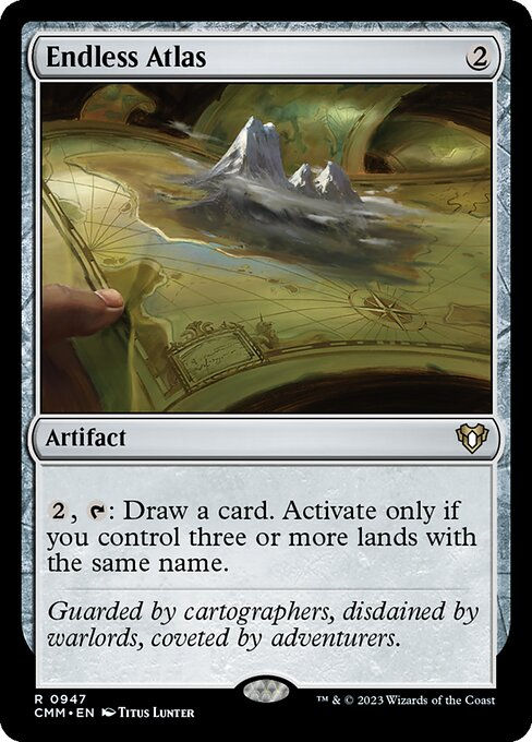 Endless Atlas (cmm) (Commander Deck)