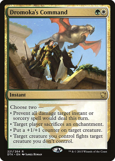 Dromoka's Command (DTK)
