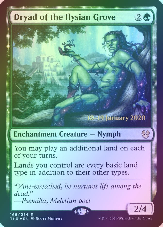 Dryad of the Ilysian Grove (PTHB) (169s) / Foil