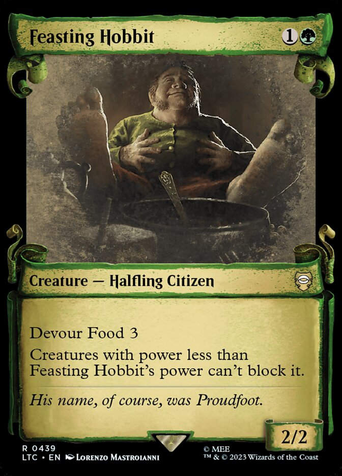 Feasting Hobbit (LTC) (439) / Showcase