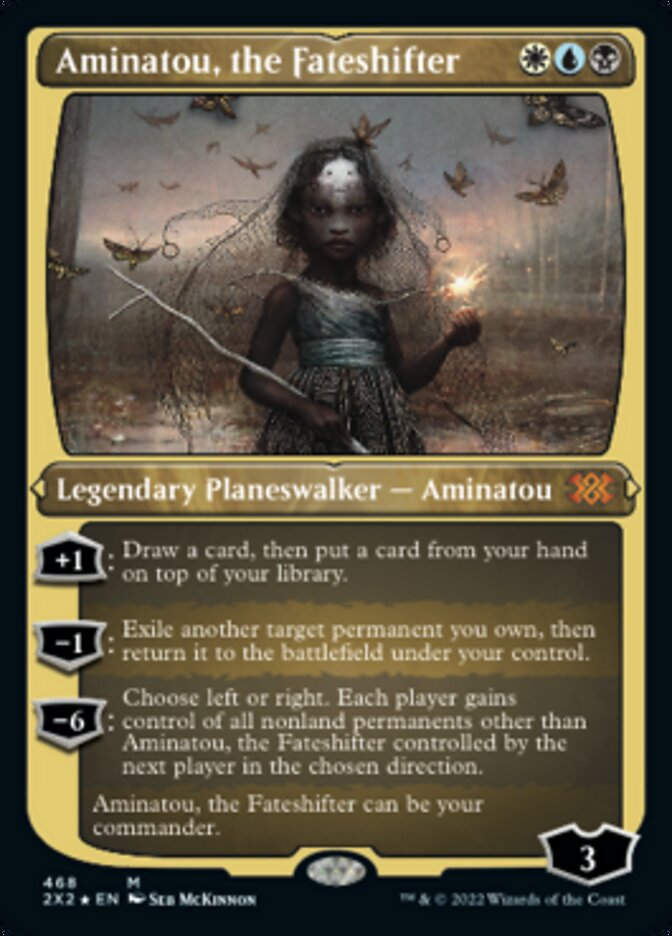 Aminatou, the Fateshifter (2X2) / Etched Foil