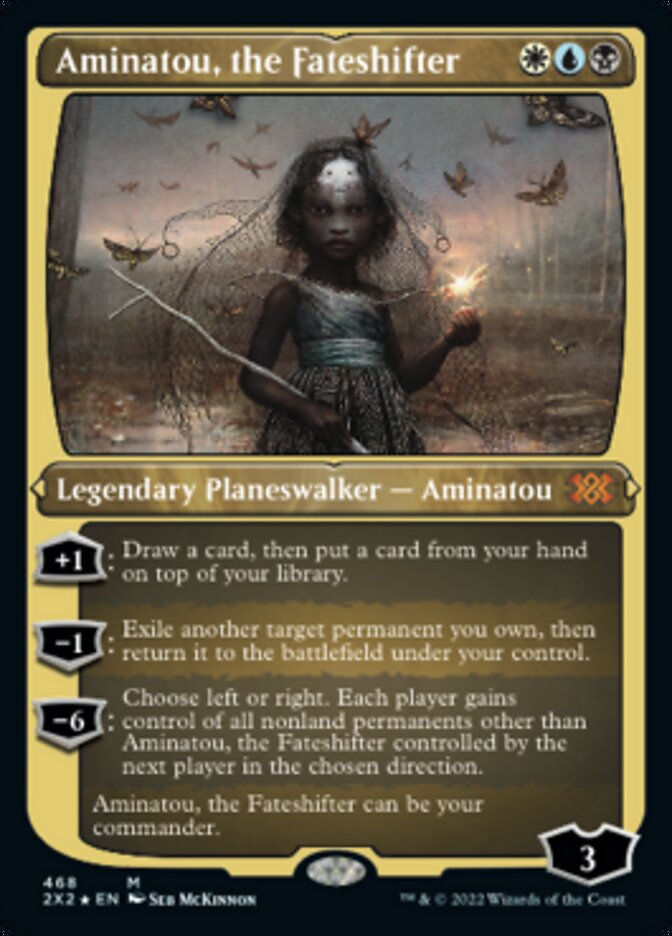 Aminatou, the Fateshifter (2X2) / Etched Foil