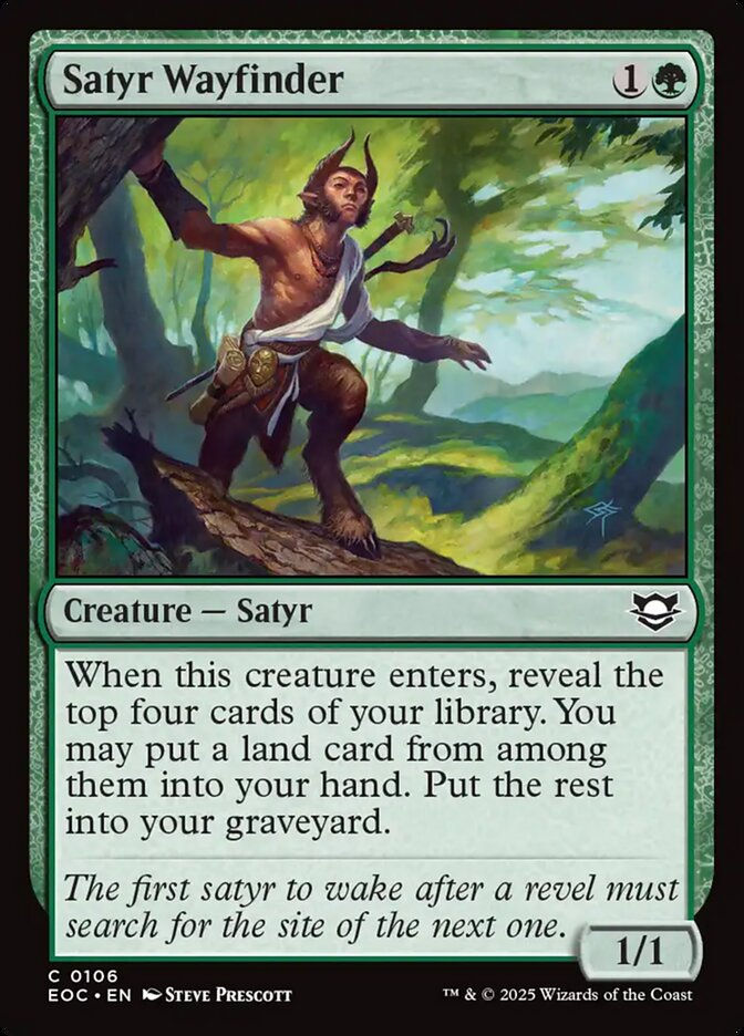 Satyr Wayfinder (EOC) (106)