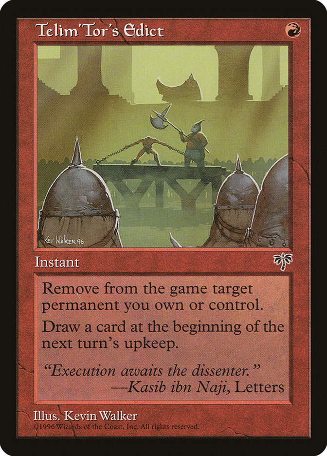 Telim'Tor's Edict (MIR) (198)