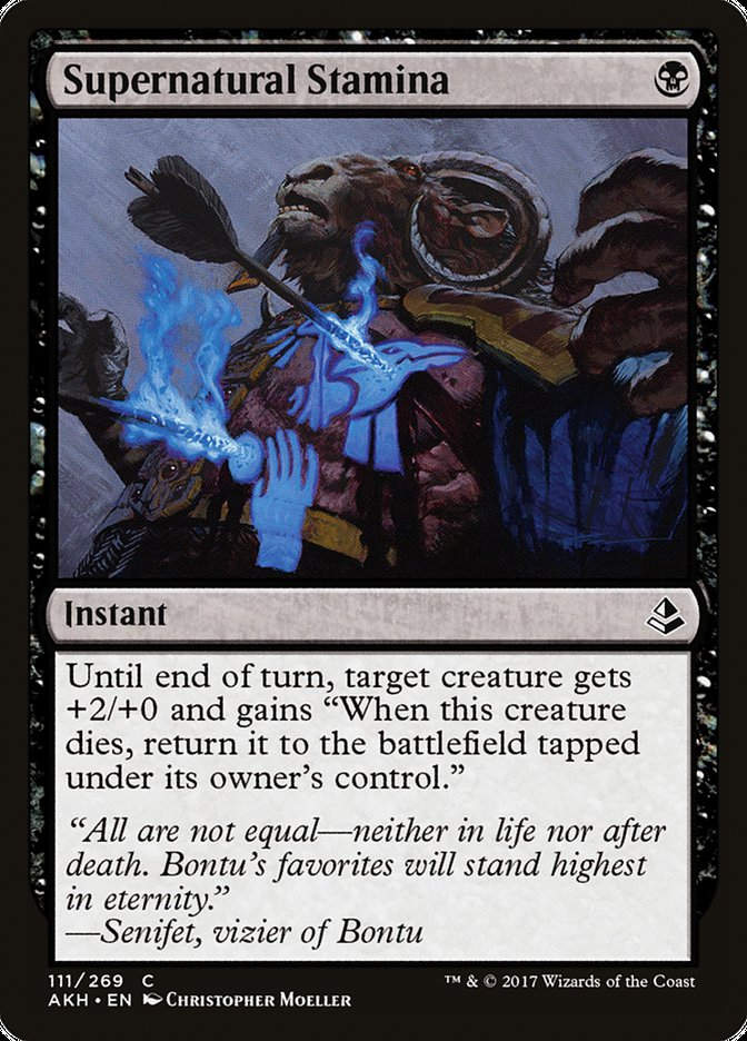 Supernatural Stamina (AKH) (111)