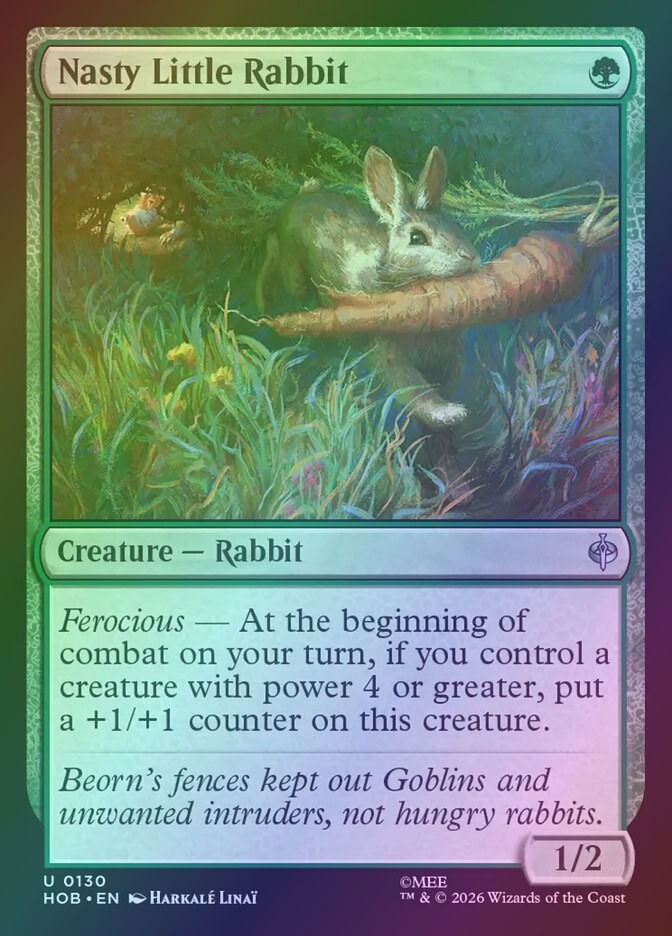 Nasty Little Rabbit (HOB) (130) / Foil