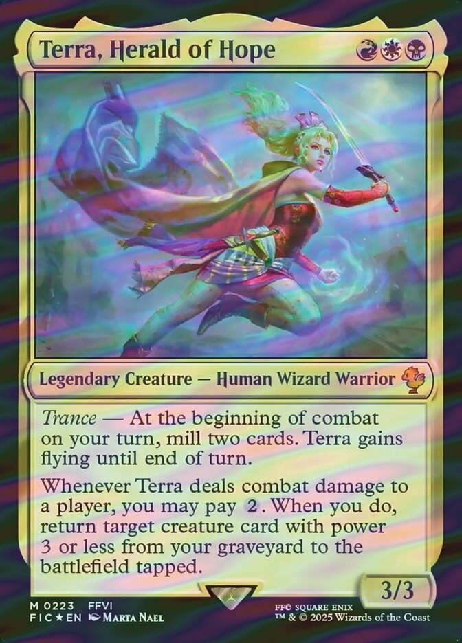 Terra, Herald of Hope (FIC) (223) / Surge Foil
