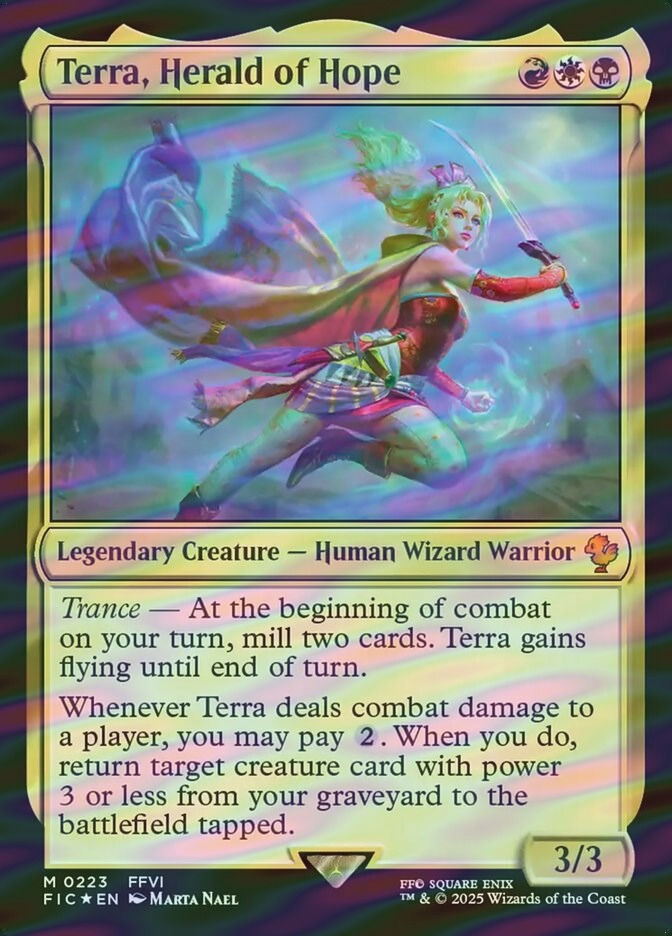 Terra, Herald of Hope (FIC) (223) / Surge Foil