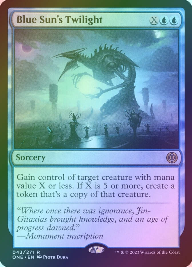 Blue Sun's Twilight (ONE) (43) / Foil