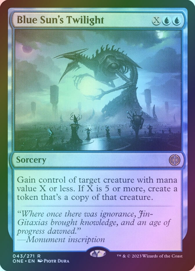 Blue Sun's Twilight (ONE) (43) / Foil