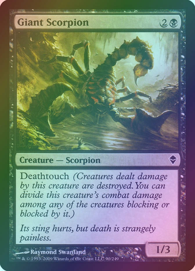 Giant Scorpion (ZEN) (90) / Foil