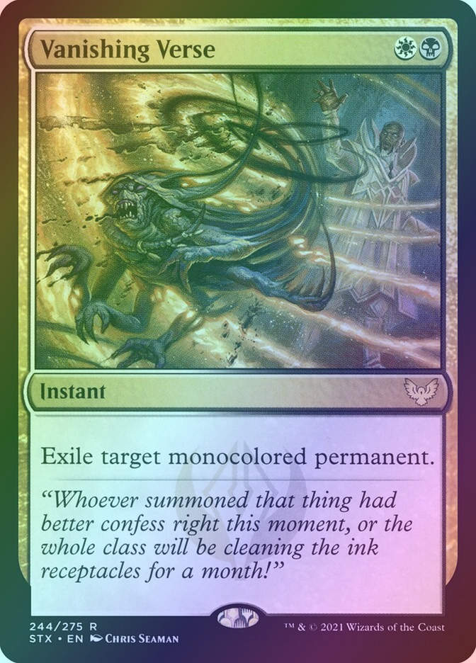 Vanishing Verse (STX) (244) / Foil