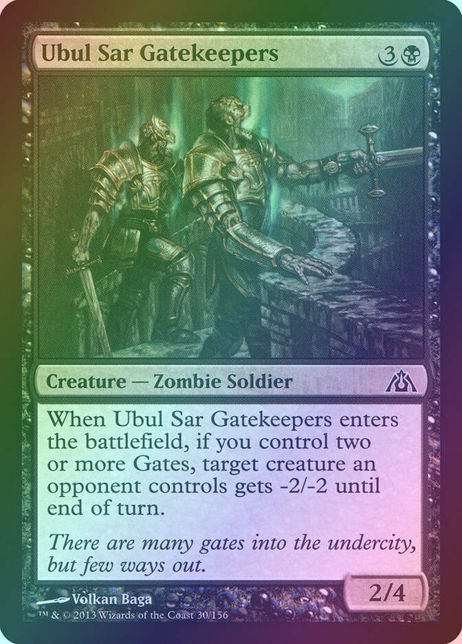 Ubul Sar Gatekeepers (DGM) (30) / Foil