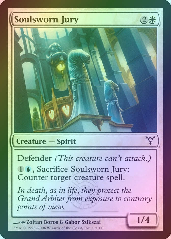 Soulsworn Jury (DIS) (17) / Foil
