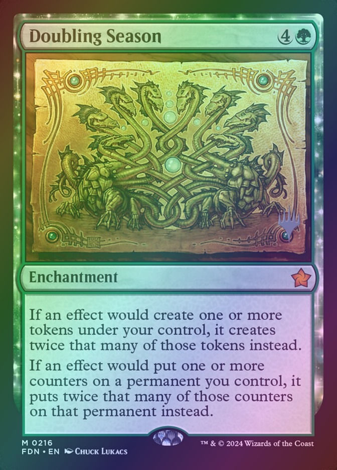 Doubling Season (PFDN) (216p) / Foil