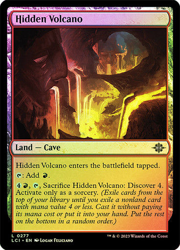 Hidden Volcano (lci) / Foil