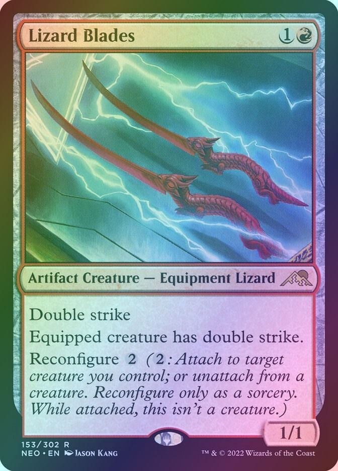 Lizard Blades (NEO) (153) / Foil