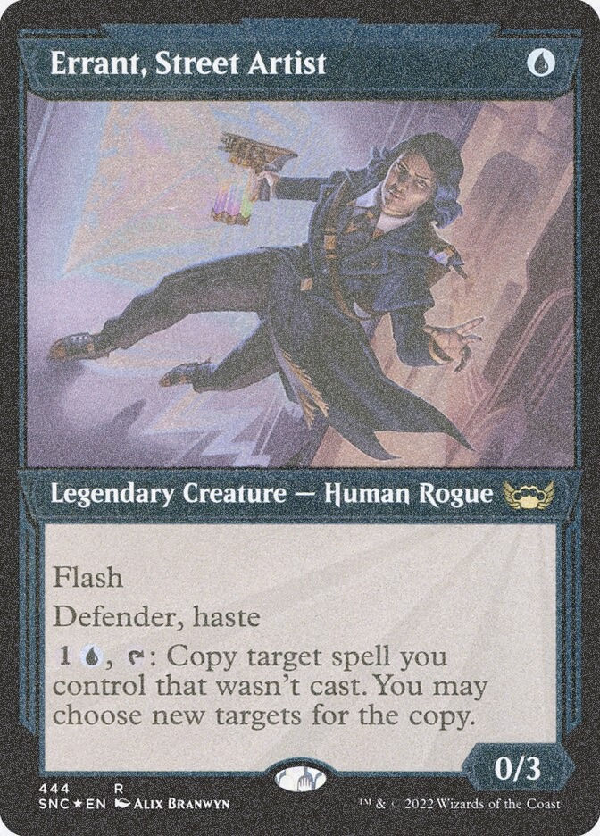 Errant, Street Artist (SNC) (444) / Showcase / Foil Etched
