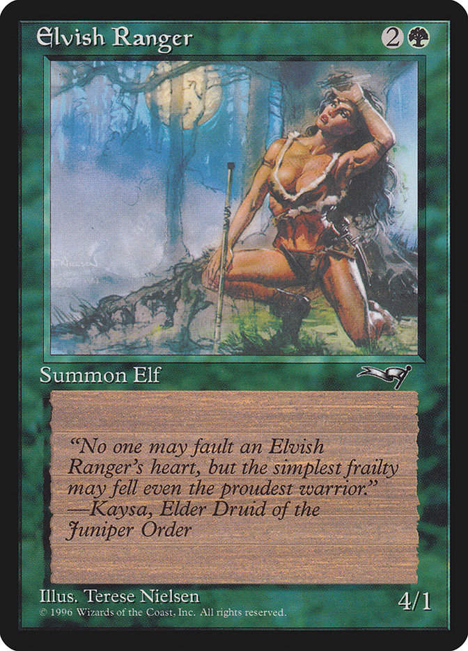 Elvish Ranger (ALL) (88a)