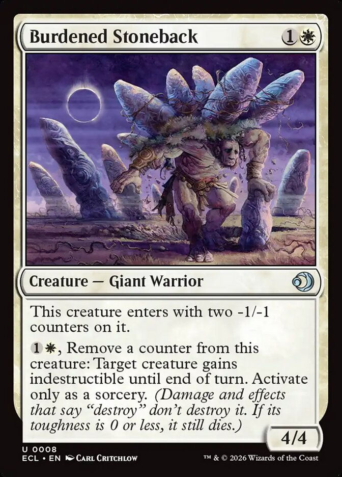 Burdened Stoneback (ECL) (8)