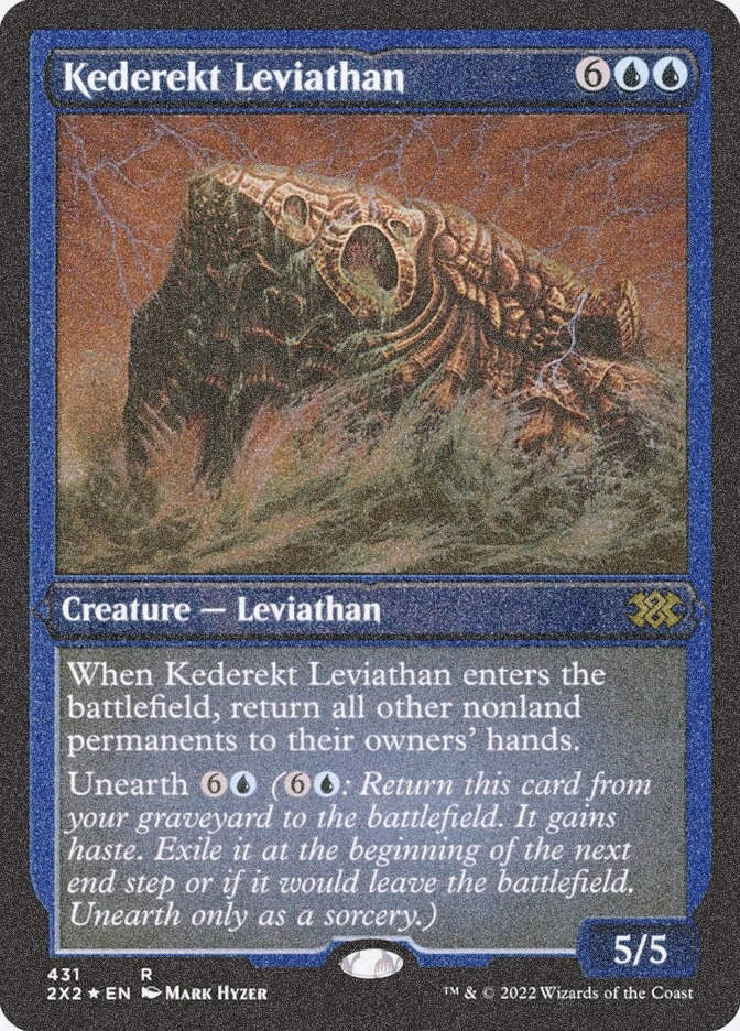 Kederekt Leviathan (2X2) (431) / Foil Etched