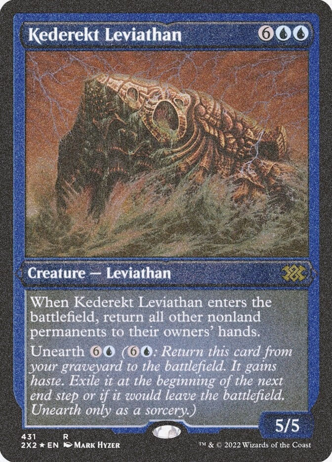 Kederekt Leviathan (2X2) (431) / Foil Etched