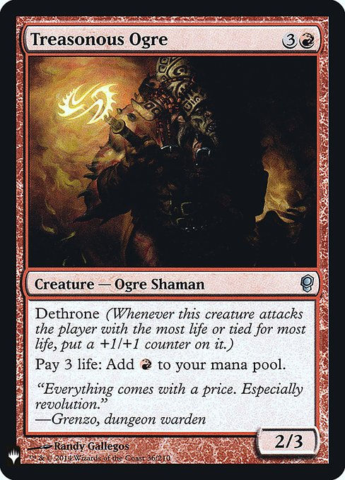 Treasonous Ogre (PLST) (CNS-36)