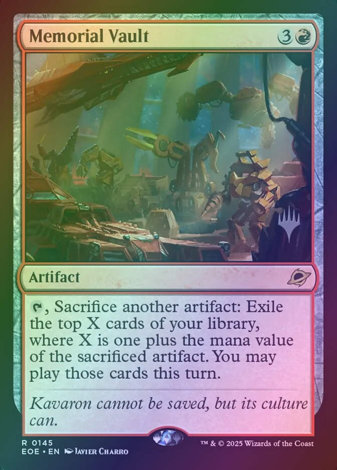 Memorial Vault (PEOE) (145p) / Foil